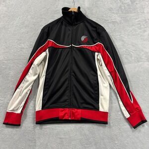 VTG NBA Portland Trail Blazers Track Jacket Medium Basketball‎